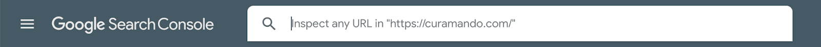 SEO inspect URL