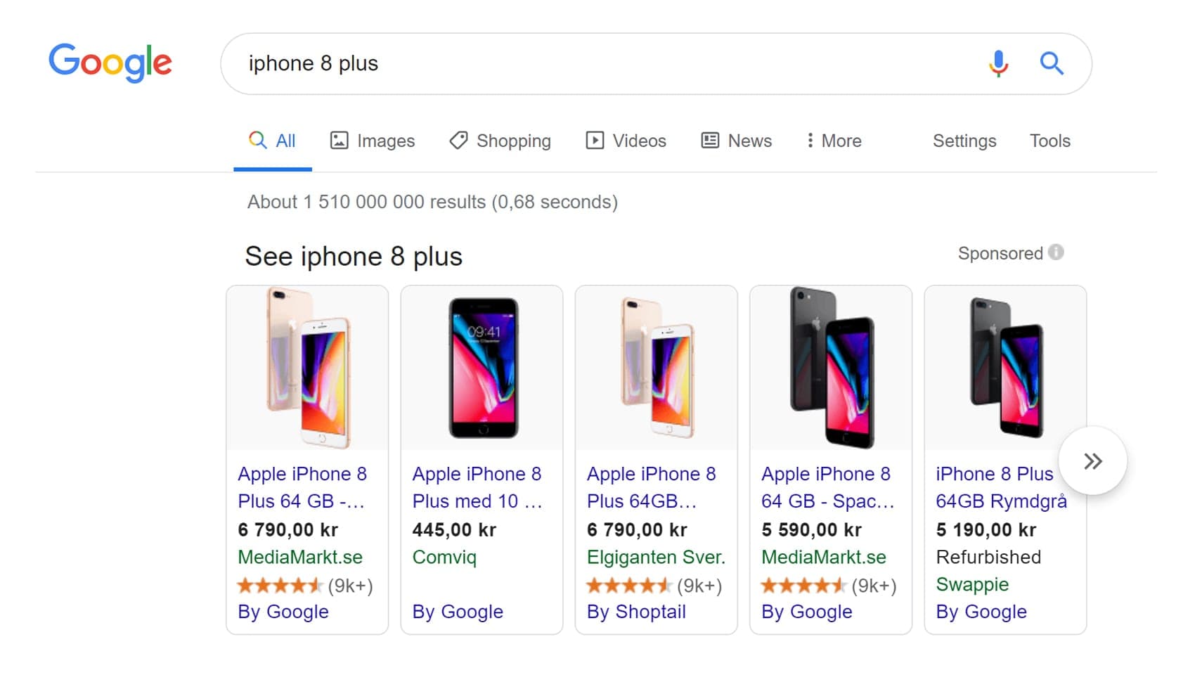 Google shopping