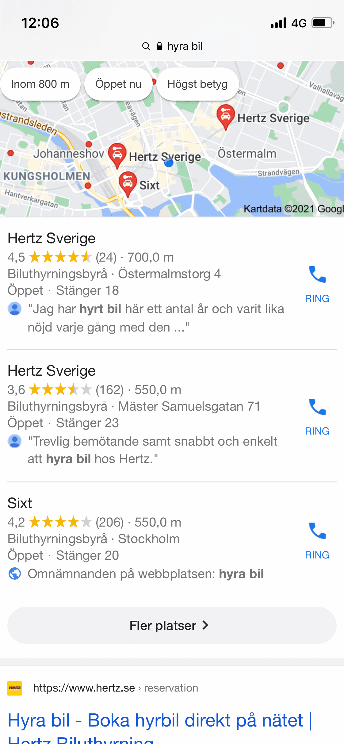 Take advantage of local search features within Google Ads